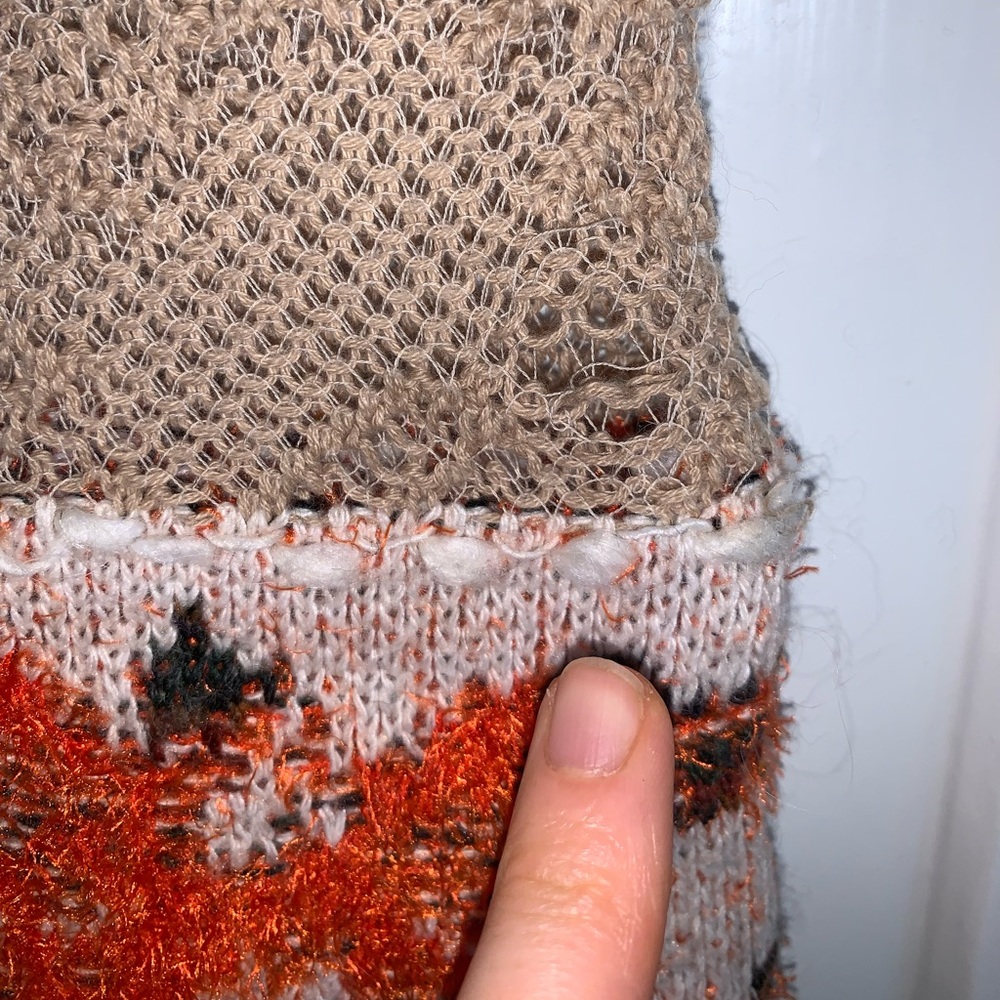 Anthropologie Banded Bouquets Tunic Sweater - Picture 16 of 16